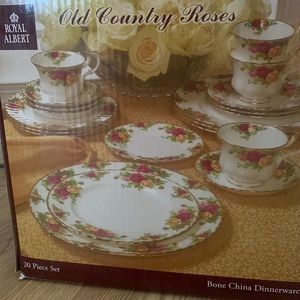 Royal Albert 20 piece set